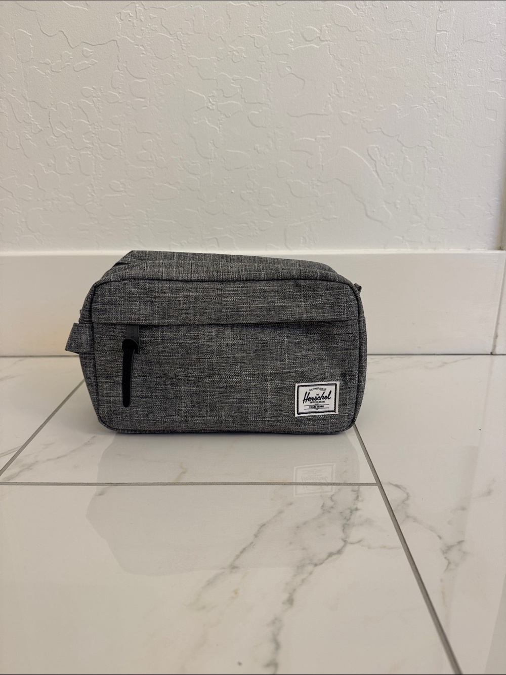 Herschel Supply Company Charcoal Grey Travel Toiletry Kit